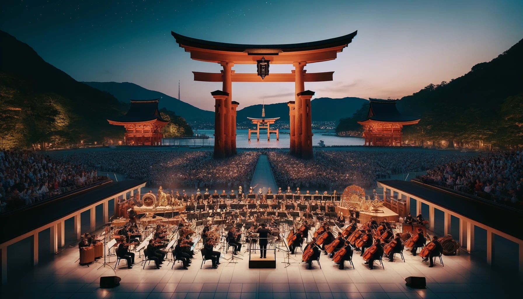 Grand Concert at Itsukushima Shrine